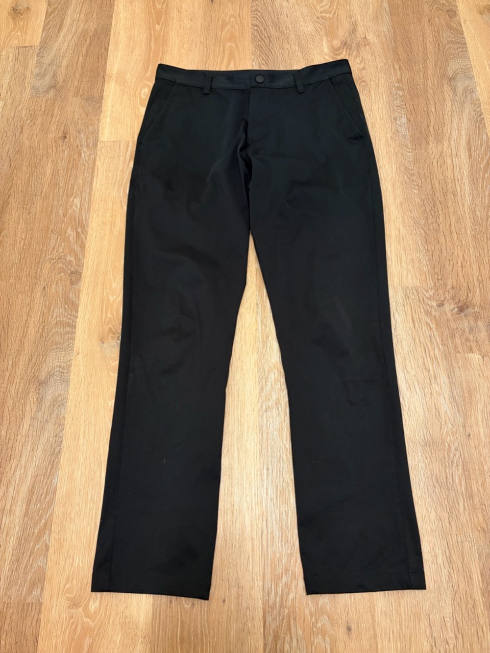 RHONE Commuter Slim Black Performance Strech Chinos Mens 30 Athleisure Gym